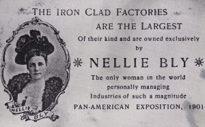 Nellie Bly Iron Clad Factory card